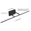 Aipsun 31.5 inch Modern Black Vanity Light Adjustable Bathroom Light