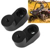 Pair Mirror Riser Adjustable CNC Billet Aluminum Replacement for Polaris