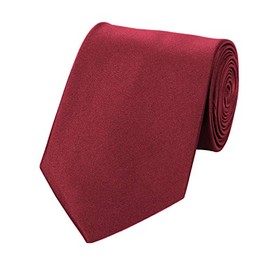 Fabio Farini – Elegant Men's Tie Plain 8 cm Wide in Various Colours for Any Occasion such as Wedding, Confirmation, Prom - 8cm