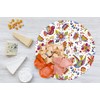 Mexican Handmade Wooden Cheese Board with Resin Finish – Ideal
