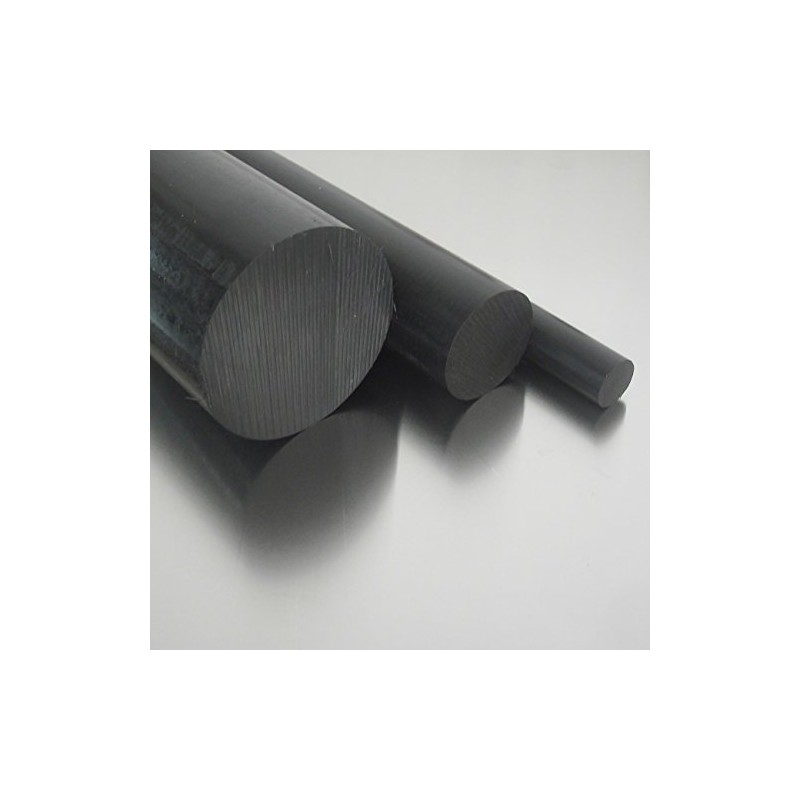 Polyamide PA6 Round Rod Black Diameter 55 mm Plastic Rod