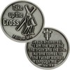 Follow Me Easter Coins Jesus & Cross Silver (Pkg of
