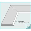 yd. Mount 25 x 25 cm / 15 x 15