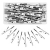 VooGenzek Pack of 50 Alligator Clips, Test Metal Alligator Clips,