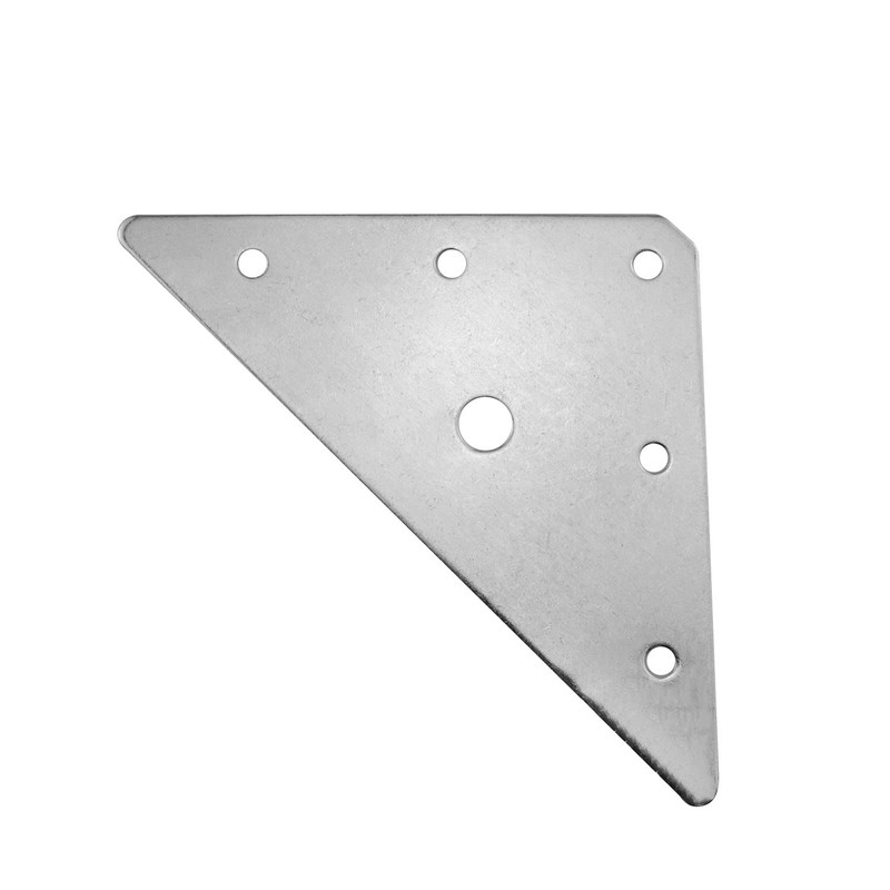 Mending Plates JCBIZ 4pcs Stainless Steel Triangular Flat Corner Braces
