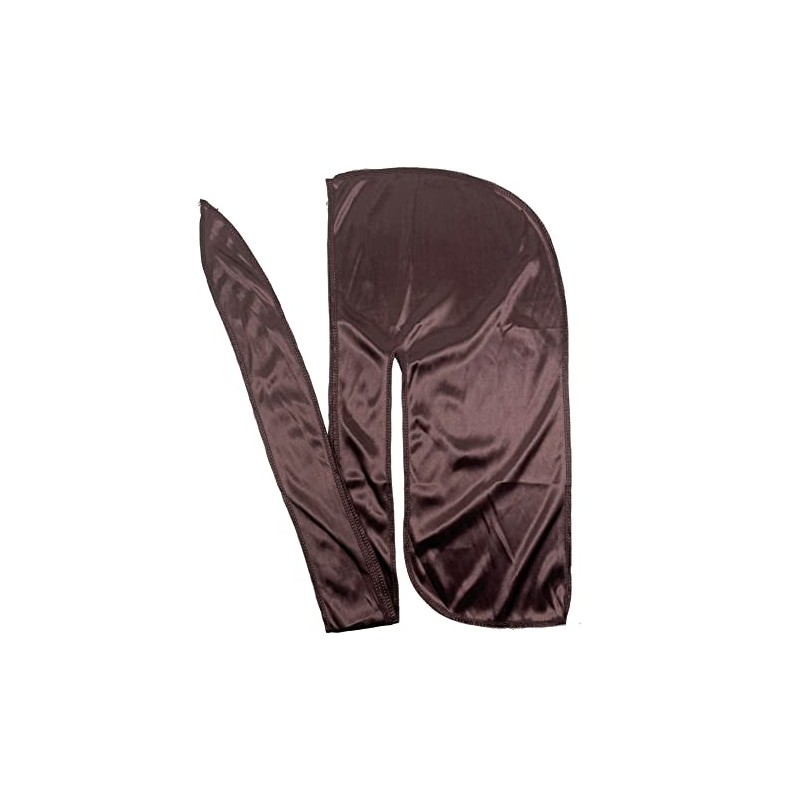 RAGBYB Men Silk Durag Long Straps Bandanas for Men Headwear