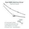 ChicSilver Sterling Silver Anklet Bracelet Hypoallergenic Initial Anklet for Women