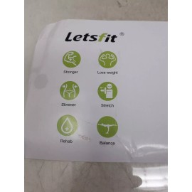 Letsfit 5 pcs Letsfit Resistance Loop Bands Loop Set Strength Fitness Leg Exercise 40lbs