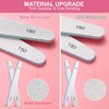 8Pieces Nail File and Buffer, Emery Boards Nail File Set