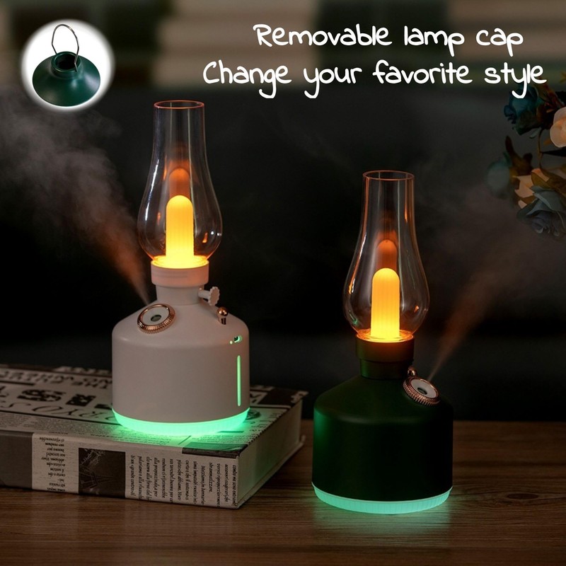 GJB Cute Small Humidifier, Lantern Humidifier for Bedroom, USB Desktop