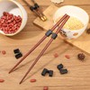 Patelai 5 Pairs Reusable Chopstick Helpers Practice Chinese Chop Stick