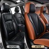 FLORICH Car Seat Covers, Premium Leatherette Car Seat Covers Front
