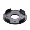 LST 4 x Wheel Centre Caps Hub Covers Black Diameter