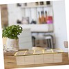 Operitacx Compartment Storage Box Makeup Tv Holder Acrylic Holder Desktop