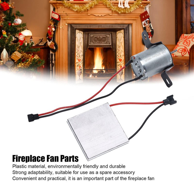 KIMISS Fireplace Fan Motor, Universal Fireplace Fan Generator Sheet Motor