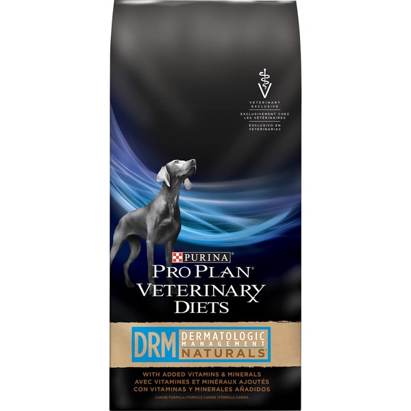 Purina Pro Plan Veterinary Diets DRM Dermatoligic Management Naturals Dry Dog Food, 6 lbs.