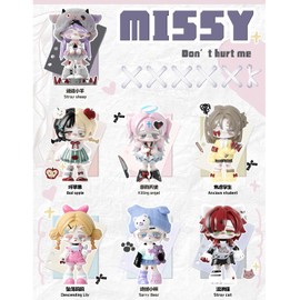 BAHOMU Anime Blind Box, Cute Missy Sweet Mourning Laurie Series Blind Box Figure for Home Decoration, Collectible PVC Figurine for Birthday Gifts (TSLL 1.0)
