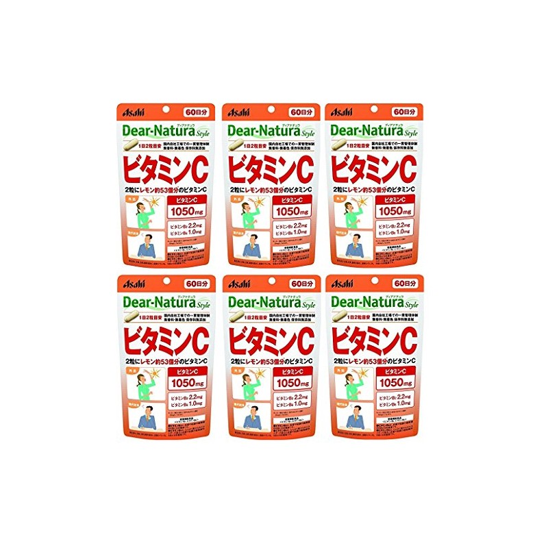Asahi Group Food Dear Natura Style Vitamin C, 60-Day Supply