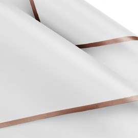 Waterproof Flower Wrapping Paper 20 Sheet Floral Wrapping Paper Florist Supplies Packaging Paper for Wedding Birthday Valentine's Day Gift DIY