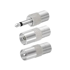 Woostars FM Radio Dipole Antenna Connector Adapters