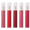 Maybelline 5 pack labiales liquidos matte larga duracion superstay matte