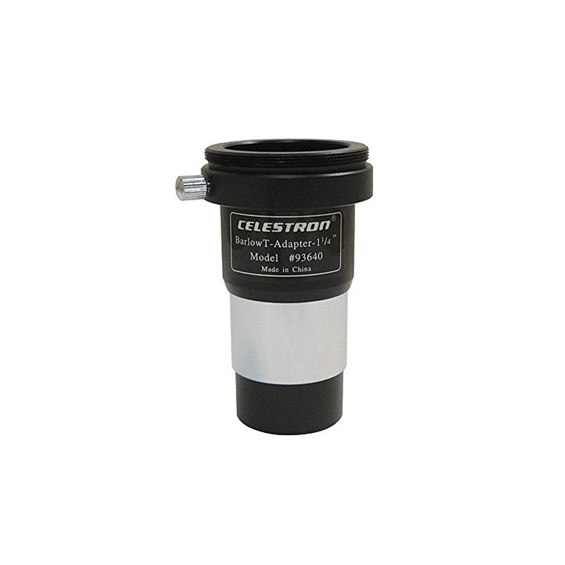 Celestron Barlow Lens T-Adaptor 1.25-Inch (31.75 mm) with Barlow and