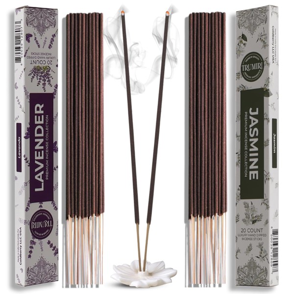 Trumiri Incense Sticks - Combo Pack of 40 Insence-Sticks -