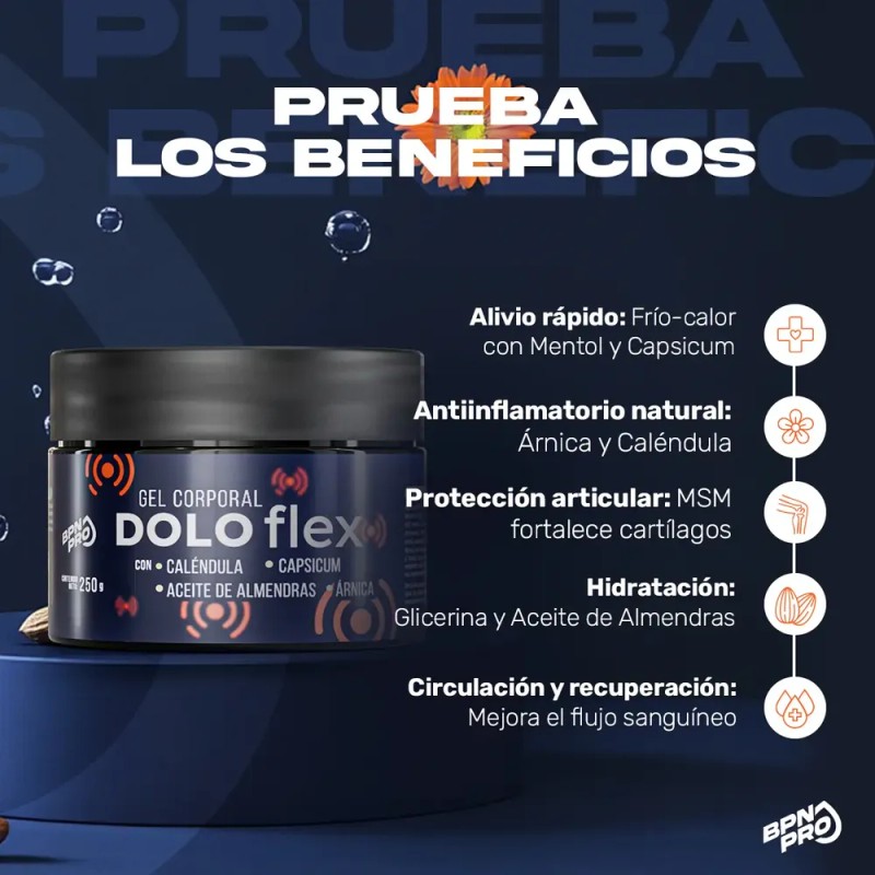 Doloflex BPN PRO Gel Muscular y Articular | Árnica Caléndula