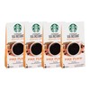 Starbucks Via Instant Coffee Pike Place Roast, (Pack of 4)