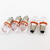 DERA 5pcs/lot E10 Screw Base LED Indicator Light Bulbs Spot