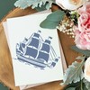 Sailboat Wall Stencils Template Reusable Spray PaintStencils for Craft Painting