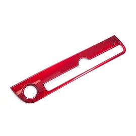 JUIVEEL Gossy Red Style One Piece Car Start Stop Button Cover Start Stop Engine Button Cover Accessories Compatible with Hyundai Elantra 2021-2025 Elantra N 2022-2025 Accessories