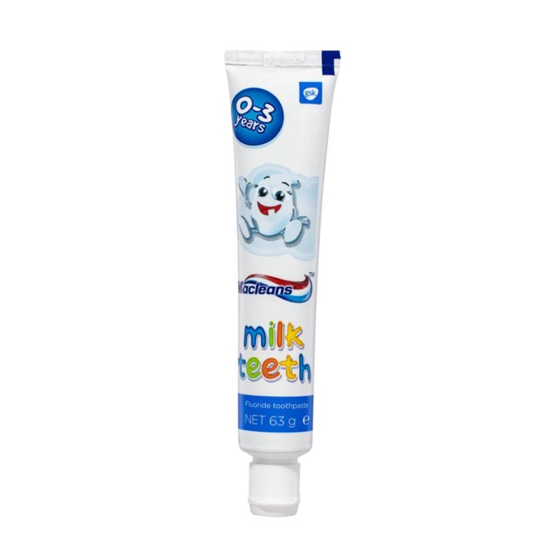 Macleans 5x Macleans Milk Teeth Toothpaste 0-3 years 63g