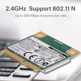Bluetooth WiFi PCI-E Wireless Card, Dual Band Network Card for Desktop, Laptop, Industrial Control Board - WLAN Card with Double Functionality