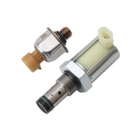 DUNSIHUI 5C3Z-9C968-CA Fuel Injection Pressure Regulator Sensor IPR ICP 6.0L Diesel for F250 F350 F450 F550 E450 Super Duty E350 E450 CM-5126 1846057C1