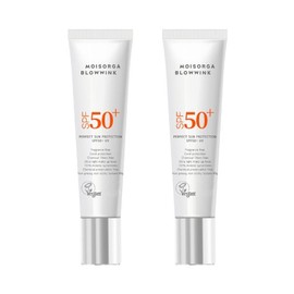 Moiseolga 유기농 퍼펙트 선 프로텍션 SPF50+ UV 40g 비건 무기자차 선크림 1+1 Organic Perfect Sun Protection SPF50+ UV 40g Vegan Mineral Sunscreen 1+1