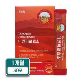EnB The Queen Ancient Grain Faro Enzyme 3g x 30 packets, 1 box, 1 month supply / EnB 더퀸 고대곡물 파로효소 3g x 30포 1박스 1개월분
