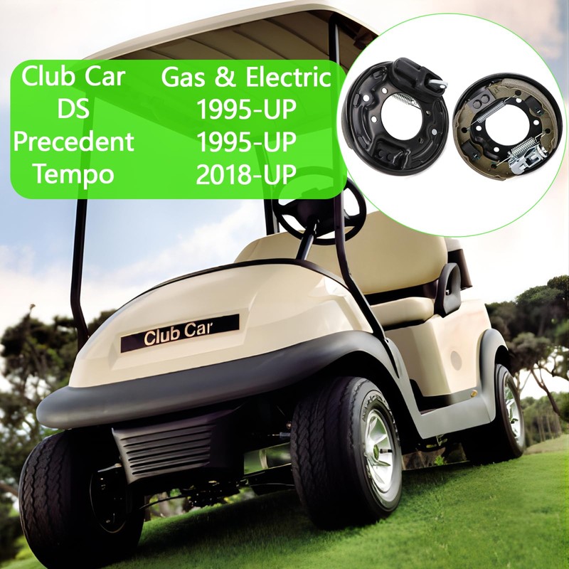 DIYOLFALL Golf Cart Brake Assembly, Rear Brake Cluster Fits Club