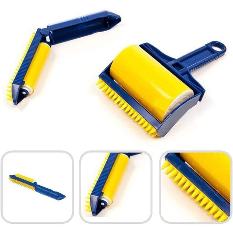 Stickit Roller, Stick It Roller Pet Hair, Reusable Sticky Roller,