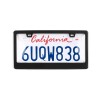 BLVD Clear 2 Holes License Plate Cover Patent Design Fits