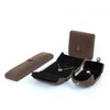 ST Jewelry Packaging Box for Rings, Pendants, Bracelets, and Necklaces Brown/Necklace Case