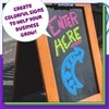 Chalkola Chalk Markers for Blackboard, Chalkboard, Window, Bistro, Car Glass,