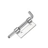 sourcing map 10pcs Carbon Steel Lock Bolt Spring Loaded Pin