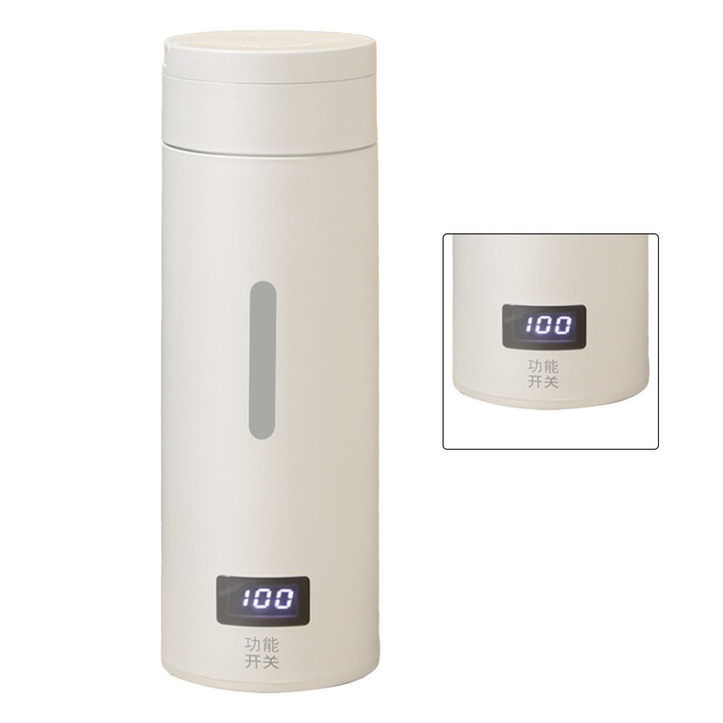 500ml Portable Electric Kettle 304 Steel Thermal Insulation Travel Electric