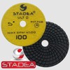 Stadea PPW140X Granite Polishing Pads 5" Diamond Pads Set For