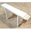 DJRV.com 10-inch White 3-Tier Riser Display Stand Shelf Figurine and