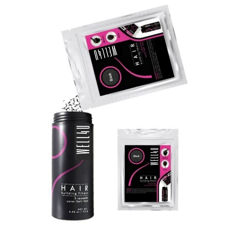 WELL4U Micro hair fibres, hair filler, hair filler, hair scattered