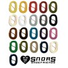 SNORS 2 Pairs of Waxed Round and Flat Shoelaces, 18
