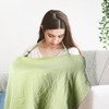 Fidqiog Muslin Nursing Cover for Breastfeeding, Soft Cotton Breast Feeding