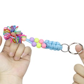 Skin Picking Fidget Toys Stretchy Loom Picking Fidget Finger Fidget Anxiety Relief Therapy for Trichotillomania Skin Pickers Paracord Fidget
